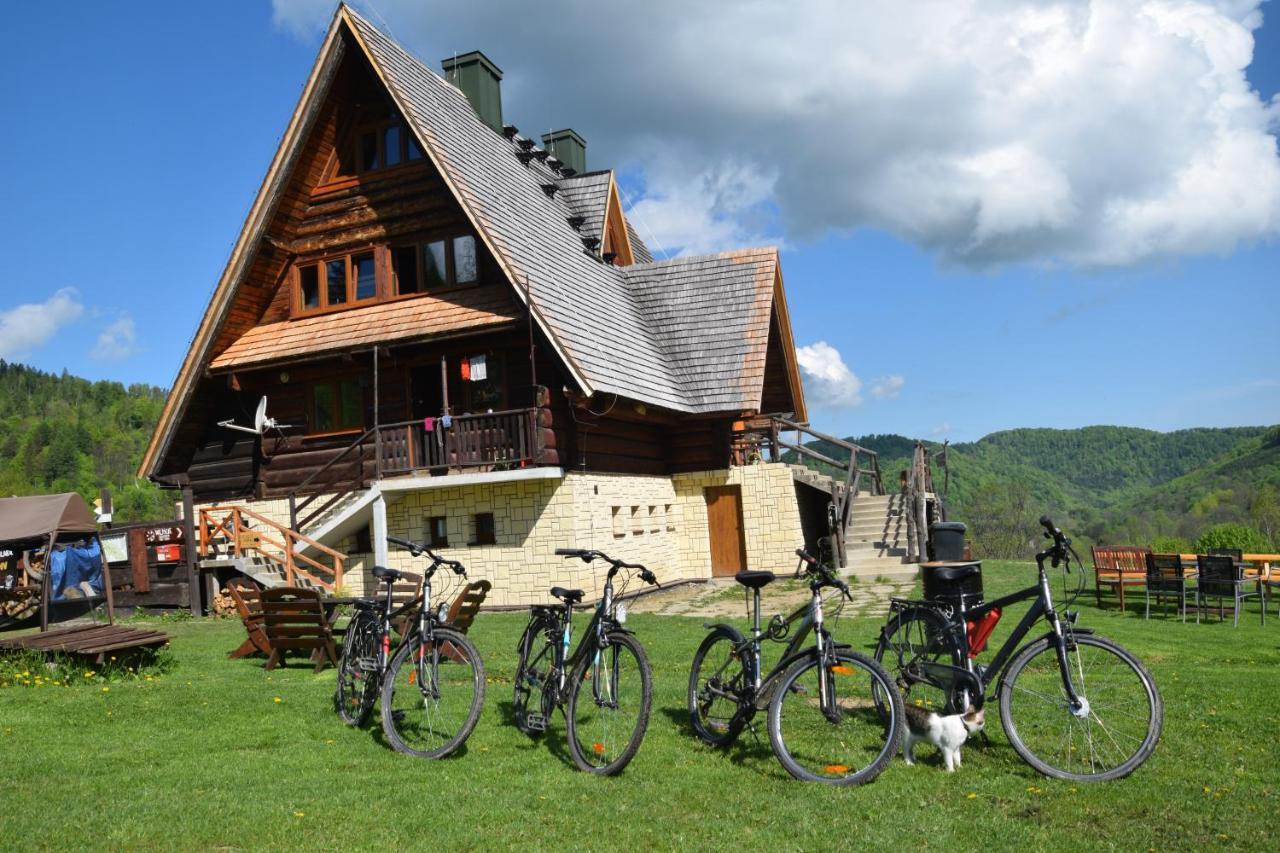 Hostel Bacowka Pttk Jaworzec Wetlina Exteriér fotografie