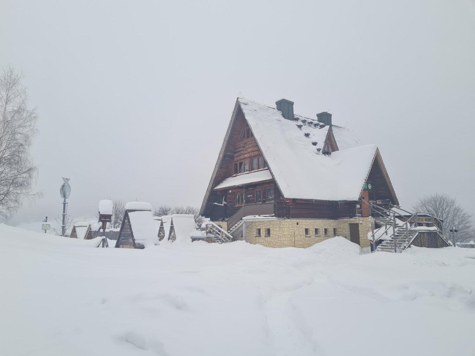 Hostel Bacowka Pttk Jaworzec Wetlina Exteriér fotografie